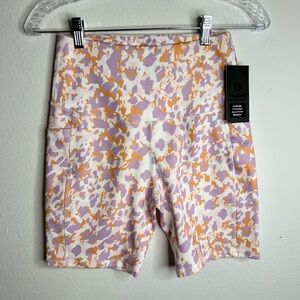 Legend Printed Biker Shorts W/pockets Size M NEW